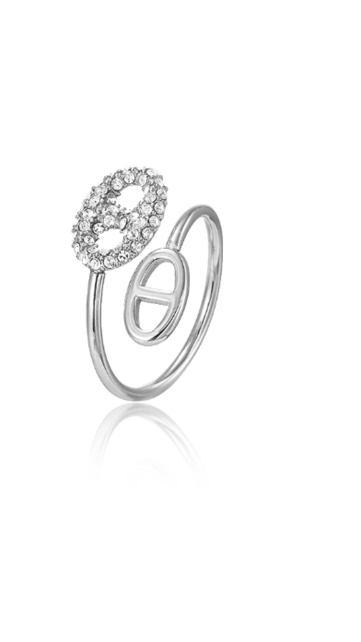 Bague Cercle Chic acier inoxydable - vue 2