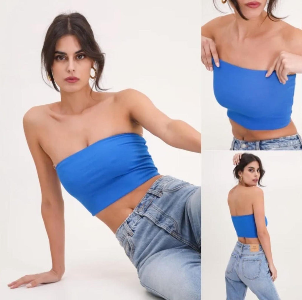 Bandeau femme ajusté en coton - Modèle Roma - Santa Mode - vue 2