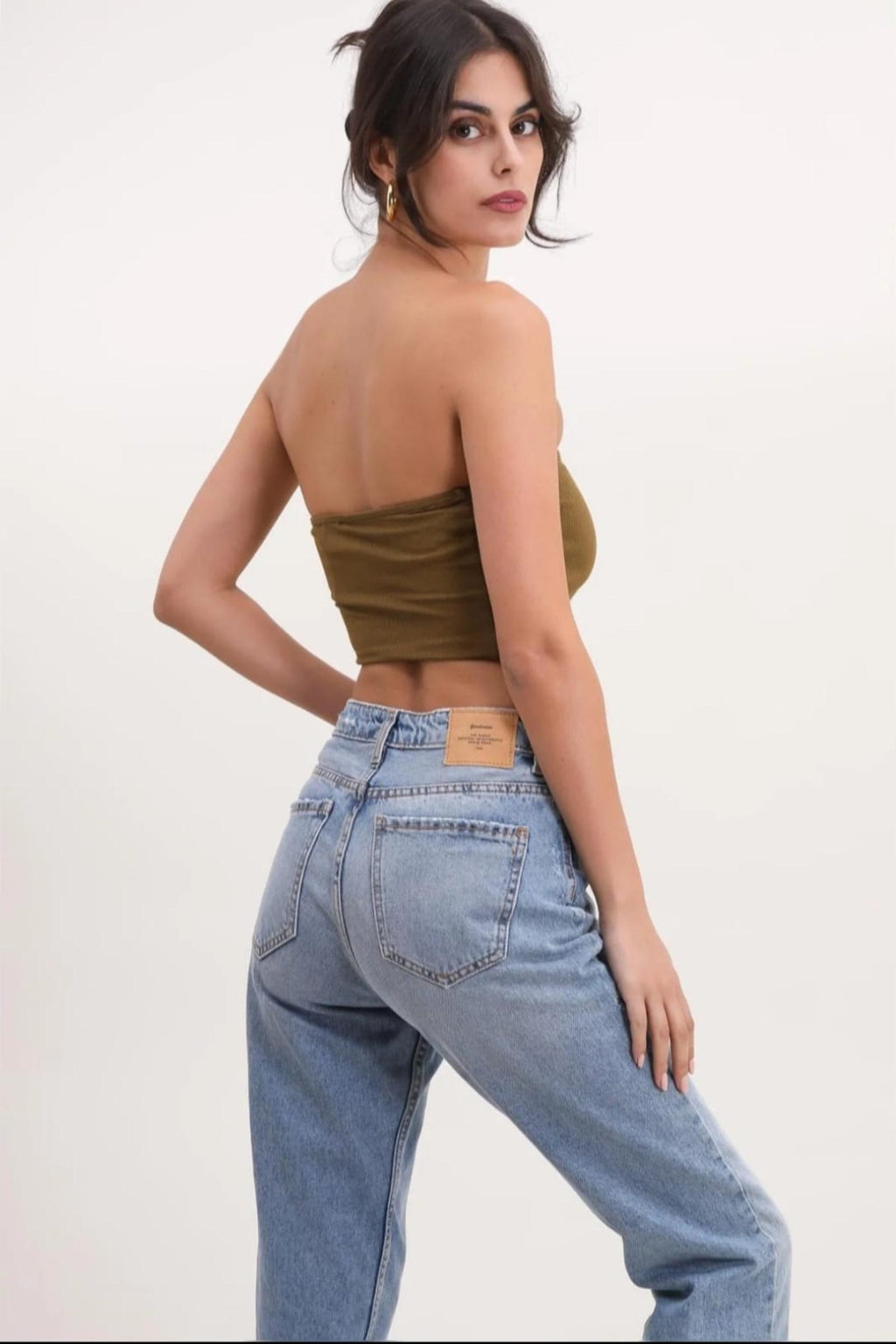 Bandeau femme ajusté en coton - Modèle Roma - Santa Mode - vue 3