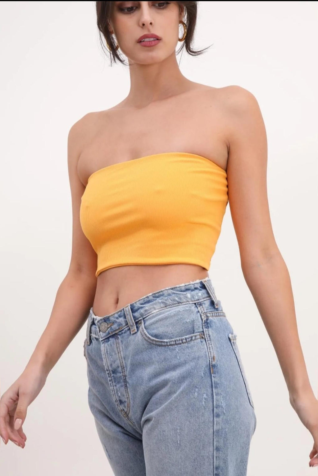 Bandeau femme ajusté en coton - Modèle Roma - Santa Mode - vue 3