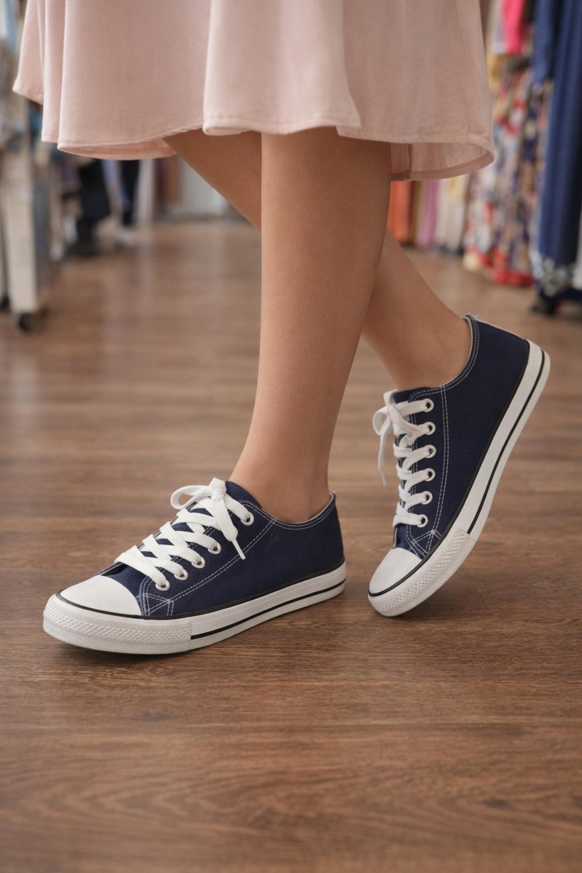 Baskets femme grandes pointures bleues Modèle Tijuana