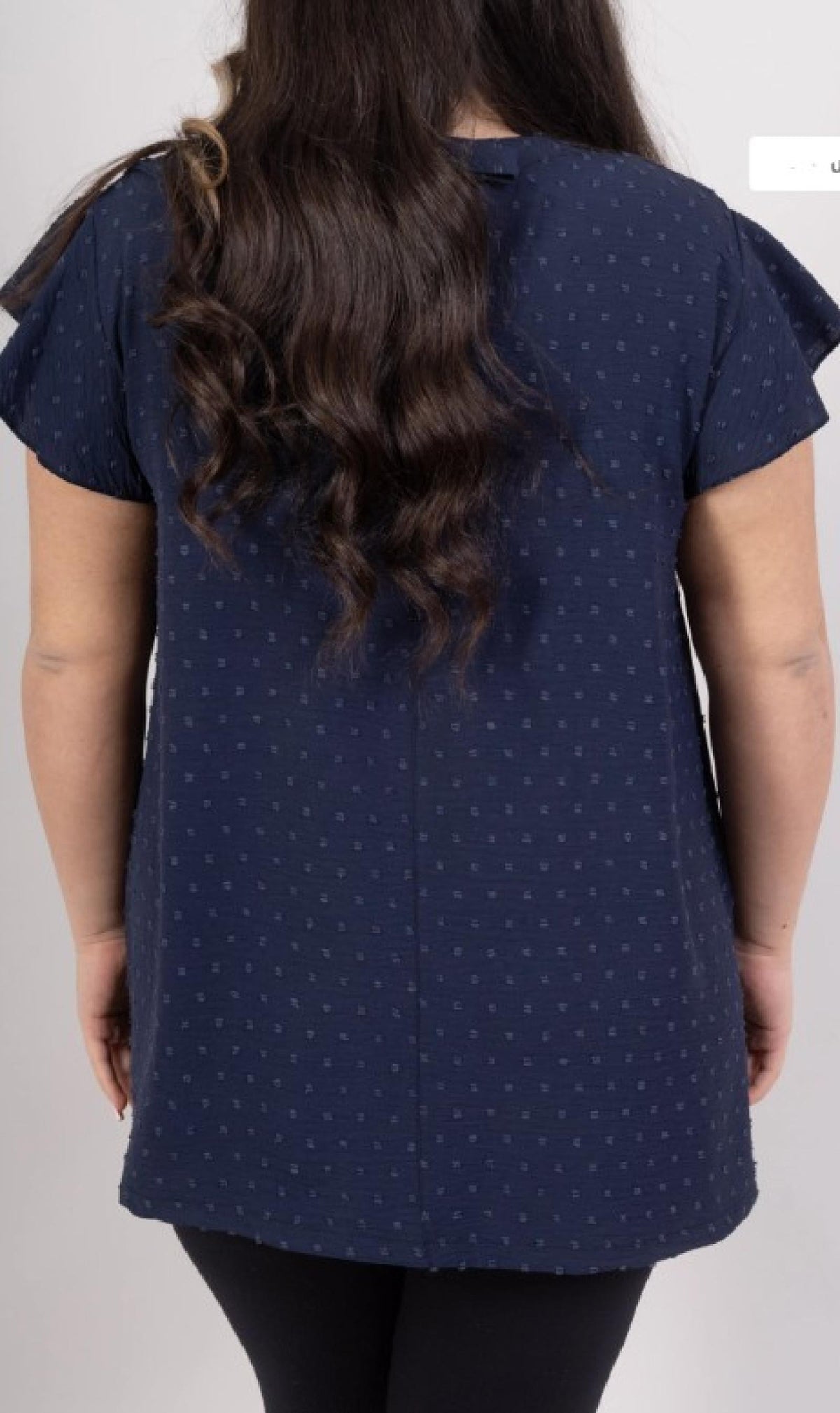 Blouse grandes tailles à volants Modèle Munich - Santa Mode - vue 2