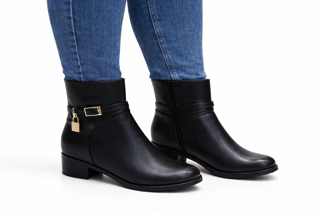 Bottines femme grandes pointures Modèle Paris