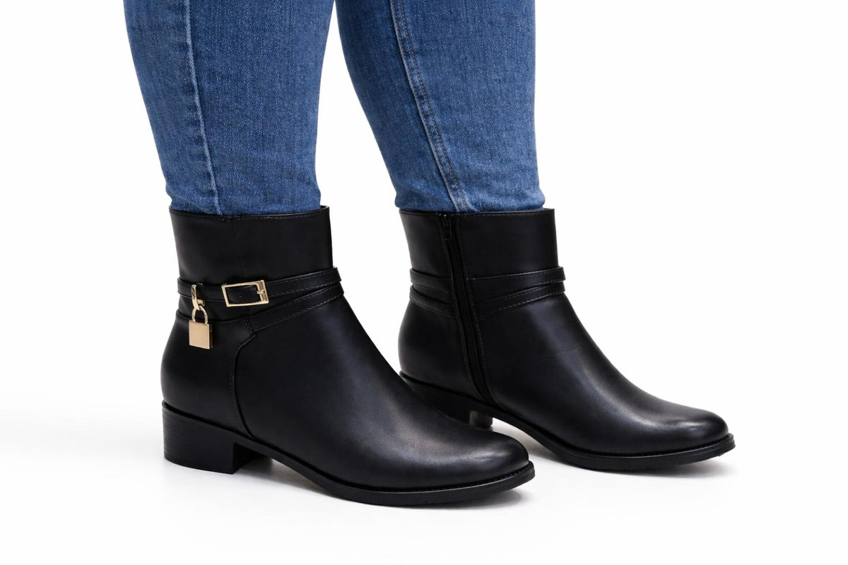 Bottines femme grandes pointures Modèle Paris