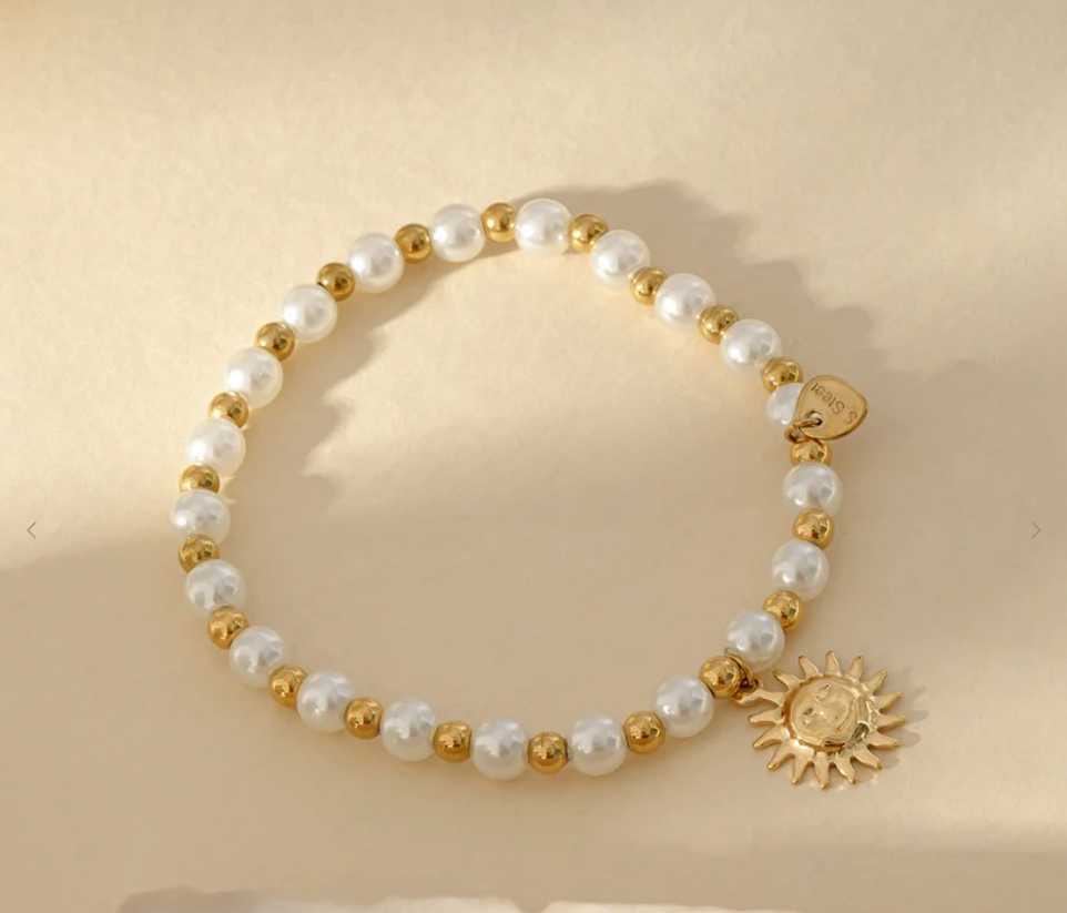Bracelet Perles du soleil