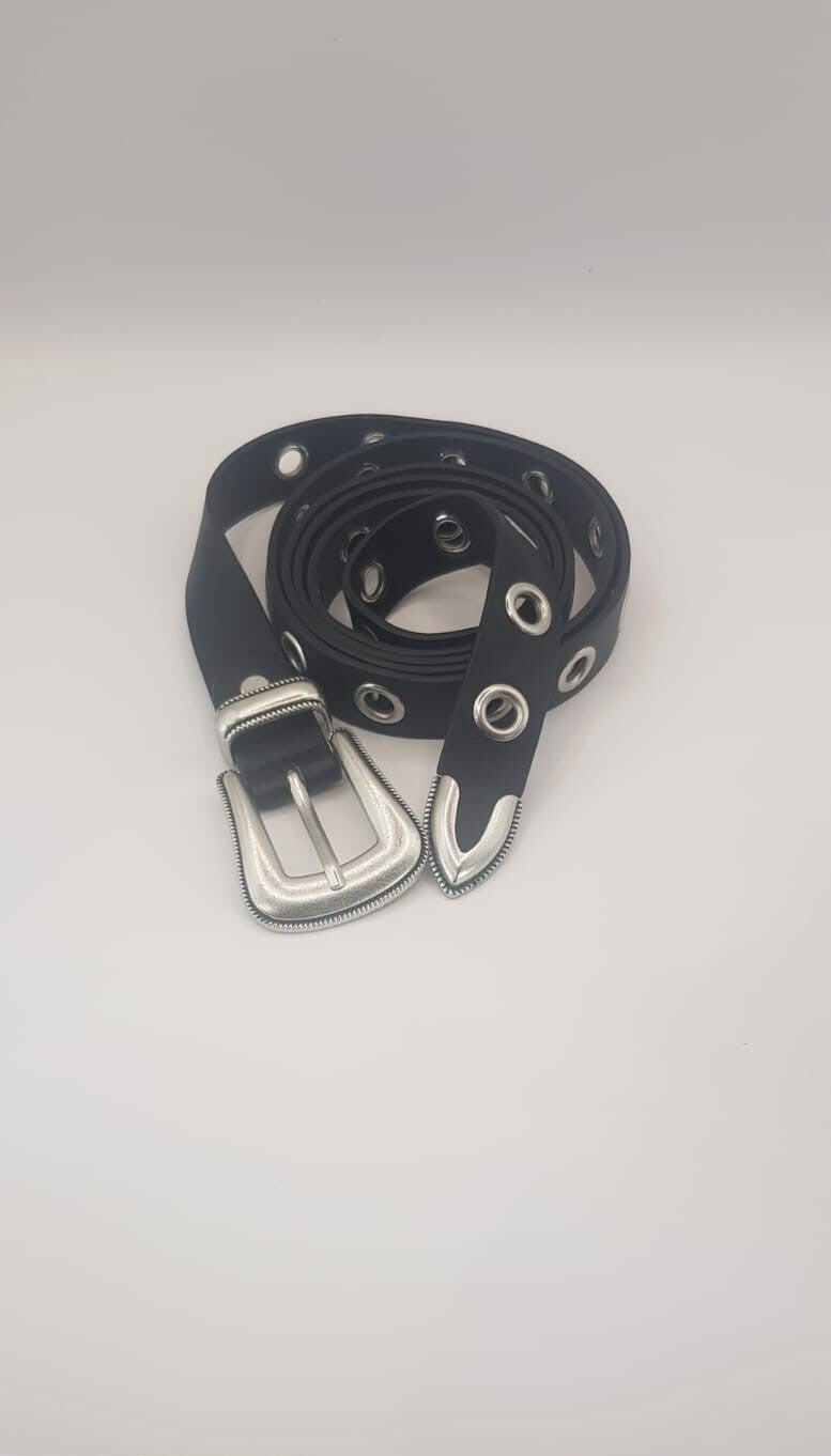 Ceinture Grande Taille THALIA noir du 48 au 64 - Santa Mode