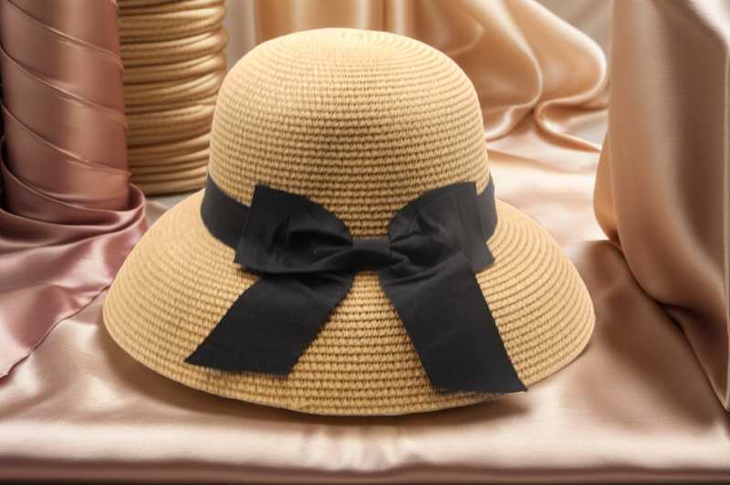 Chapeau cloche à nœud noir - Santa Mode - vue 4