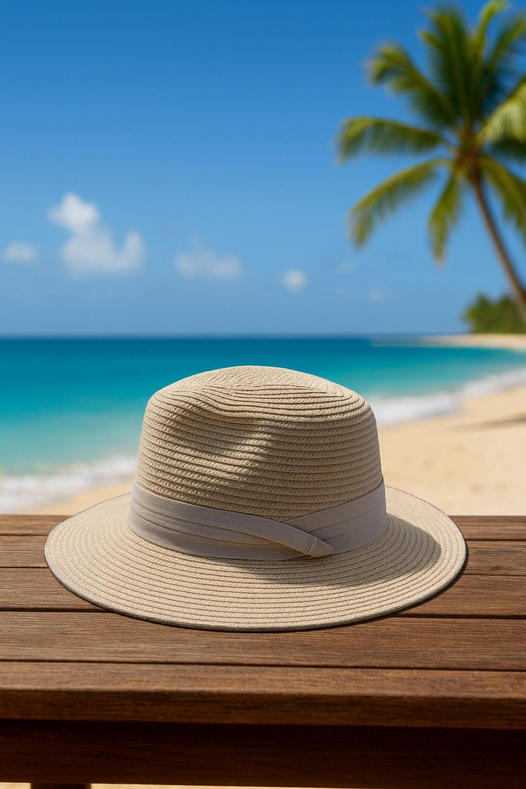 Chapeau Fedora parme - Santa Mode - vue 3