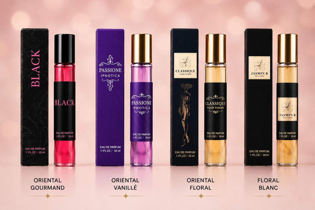 Coffret Charme – 4 parfums Tertio