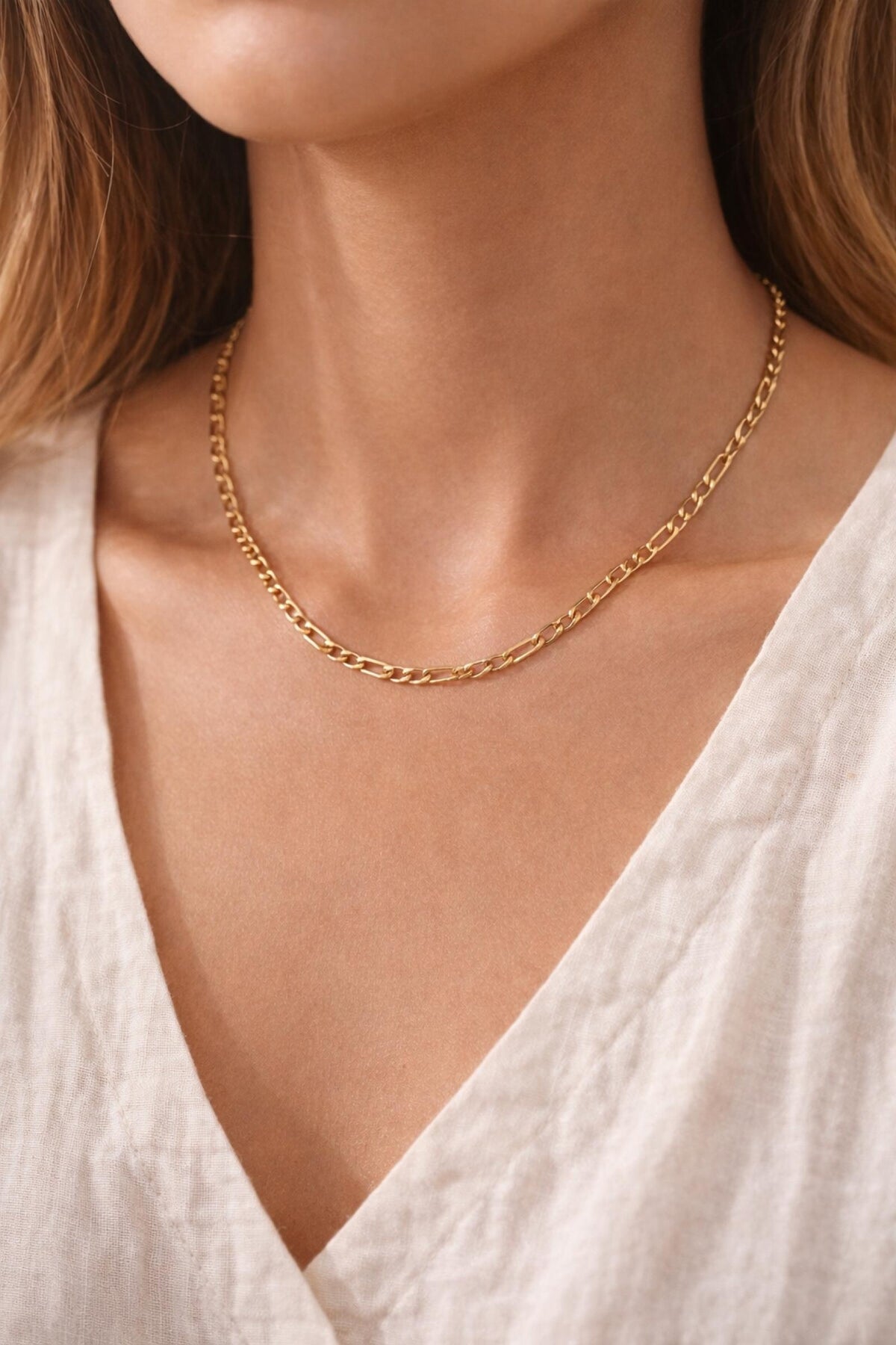Collier Chaîne Dorée