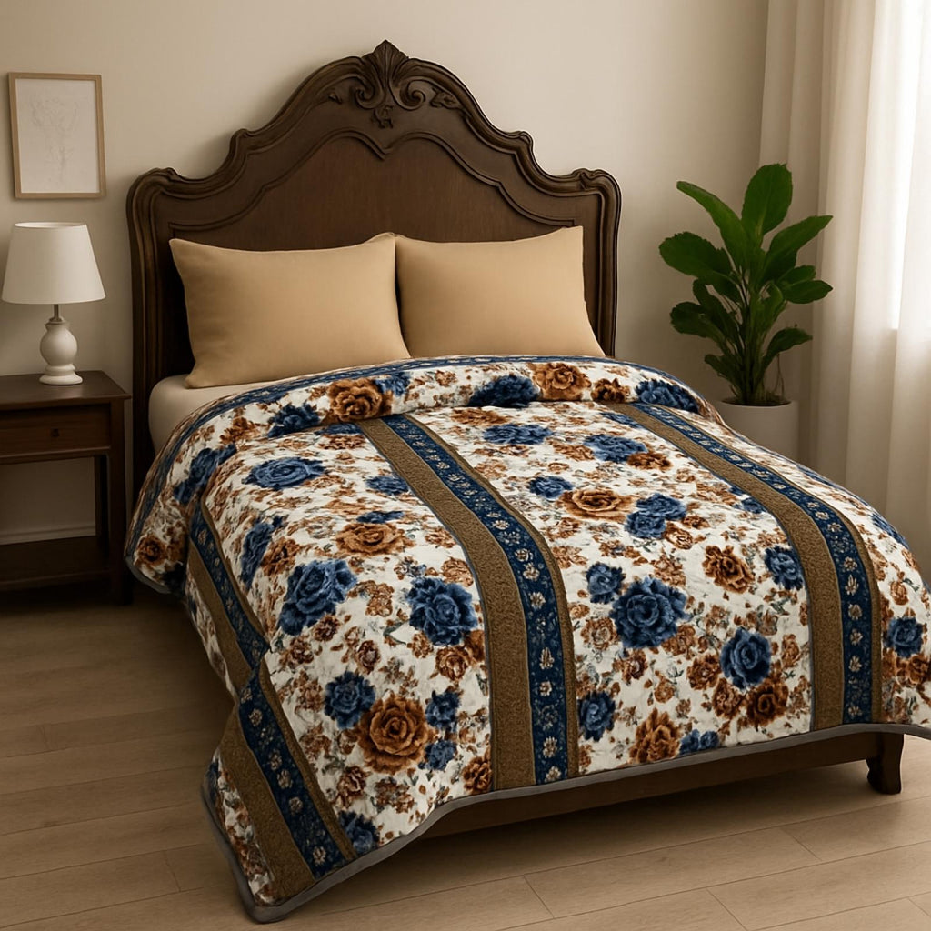 Couverture Premium Chic Brown en Velour