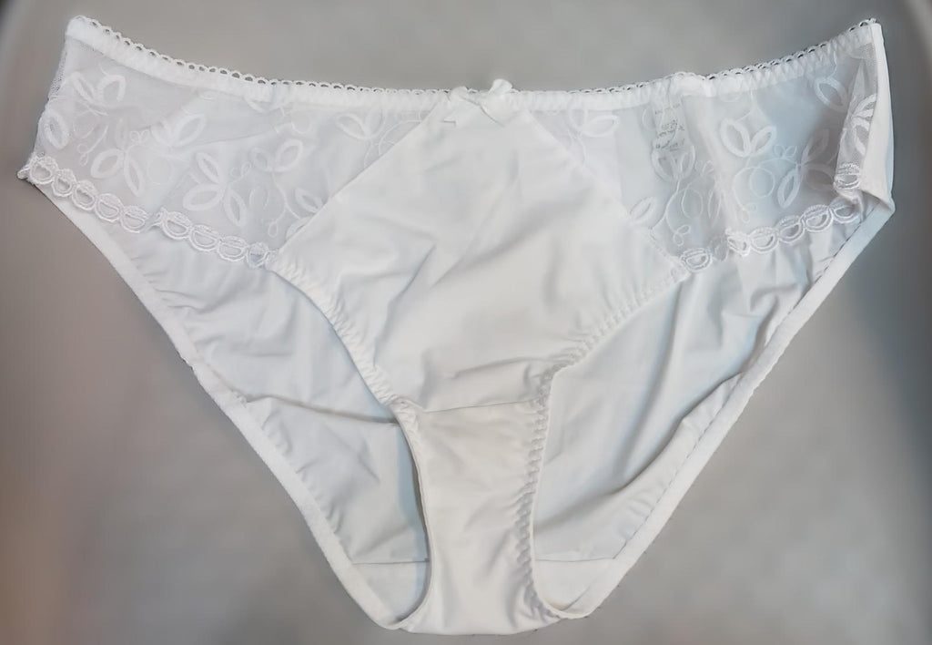 Culotte Blanche à Dentelle Bestform Tailles 46 et 52