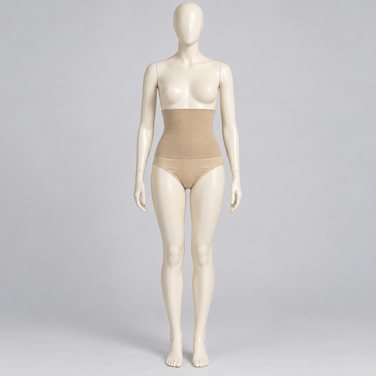 Culotte gainante beige taille très haute Modèle Evana - vue 10