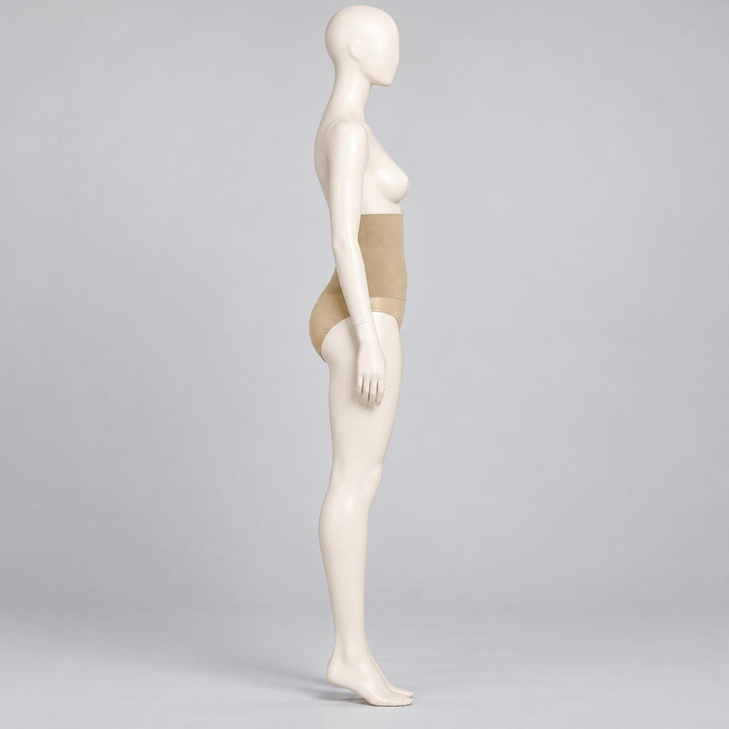 Culotte gainante beige taille très haute Modèle Evana - vue 8