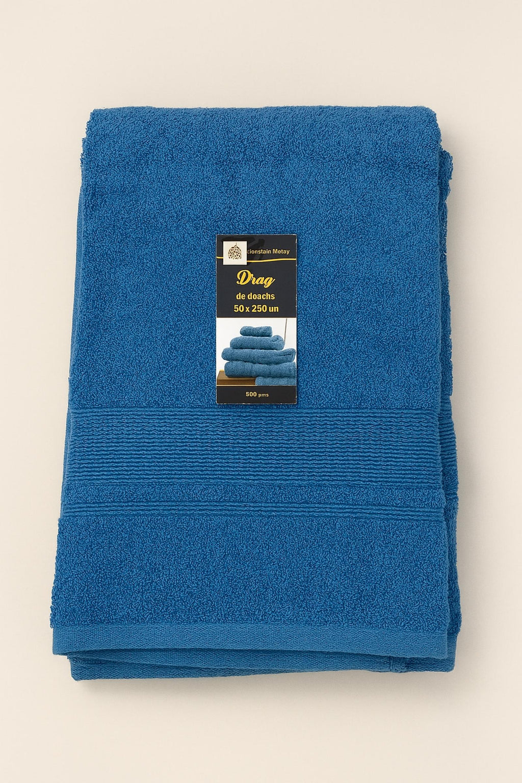Drap de douche Lina Bleu océan 70 X 130CM