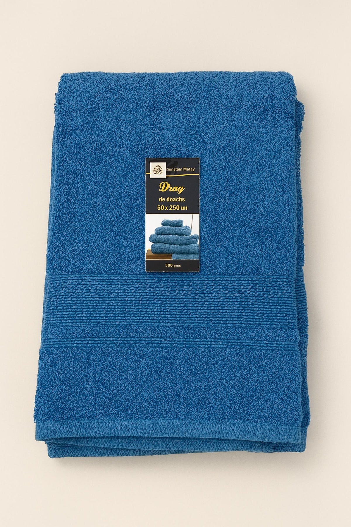 Drap de douche Lina Bleu océan 70 X 130CM