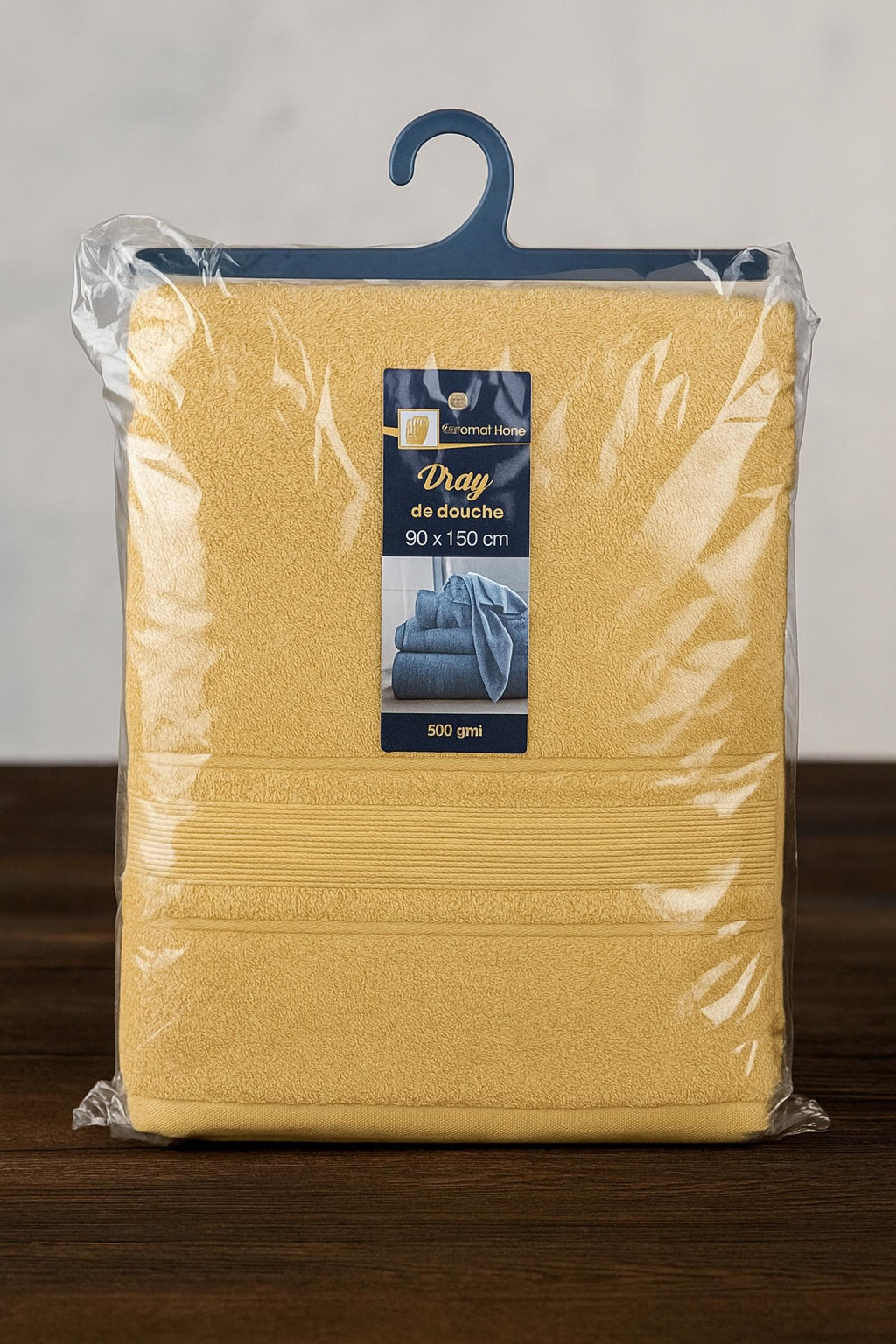 Drap de douche Lina Jaune 70 X 130CM