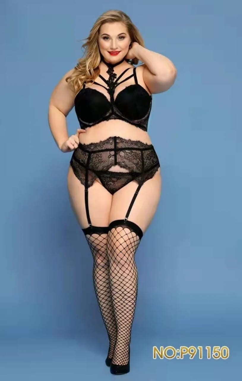 Ensemble lingerie Curvy modèle Aurore