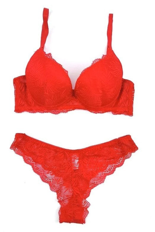Ensemble lingerie Soutien-gorge / stringRomance rouge