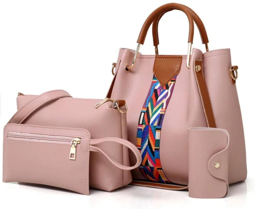Ensemble Sac et accessoires Saumon