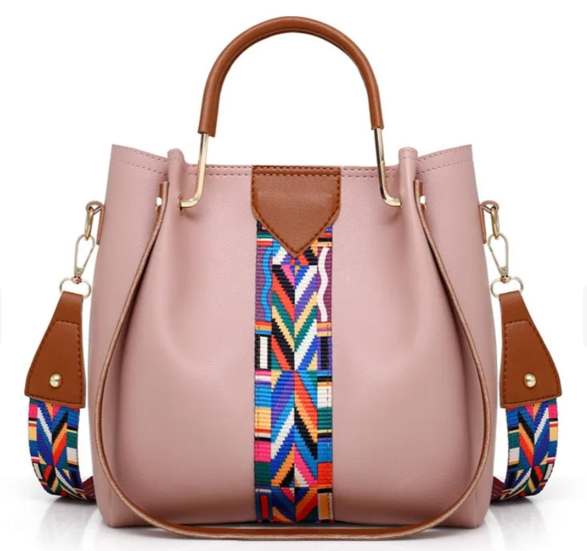 Ensemble Sac et accessoires Saumon - vue 4