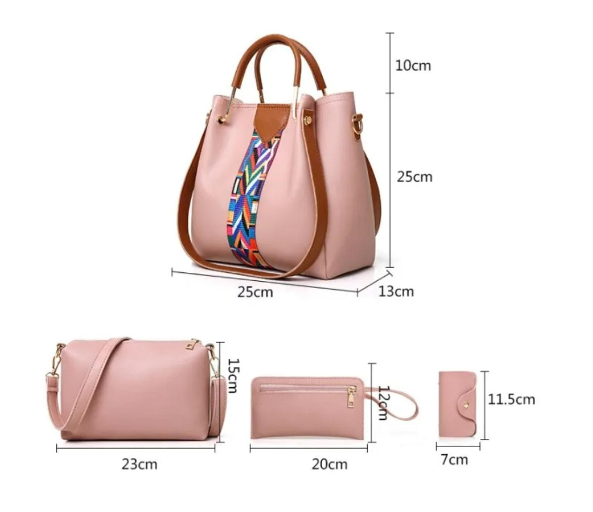 Ensemble Sac et accessoires Saumon - vue 6