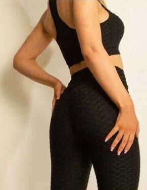 Ensemble sport noir Modèle Hexafit