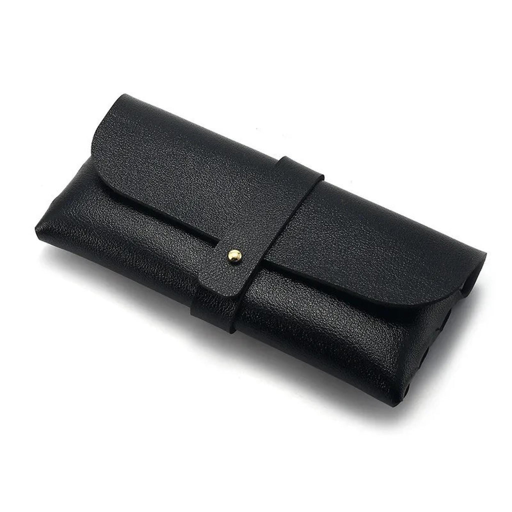 Étui à lunettes noir Elégance