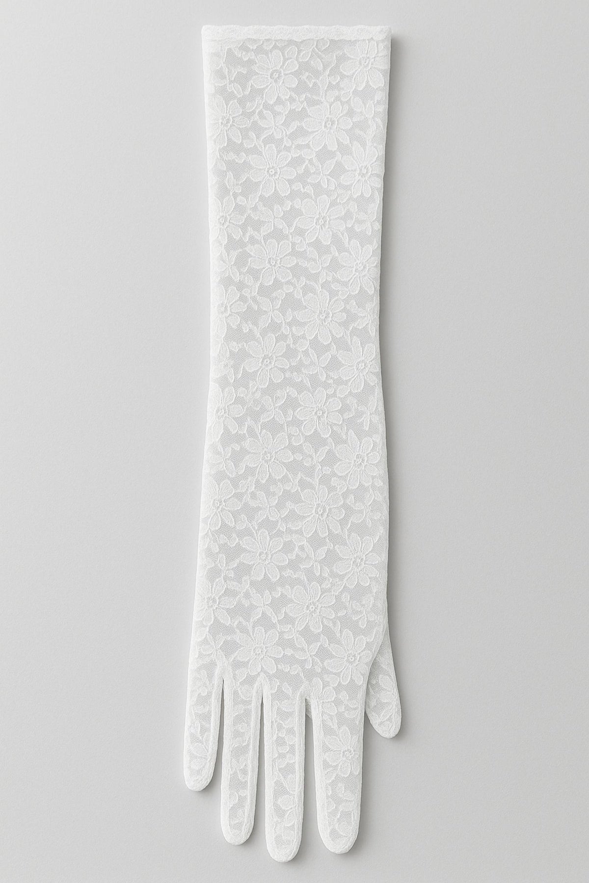 Gants en dentelle Gabriela Blanc