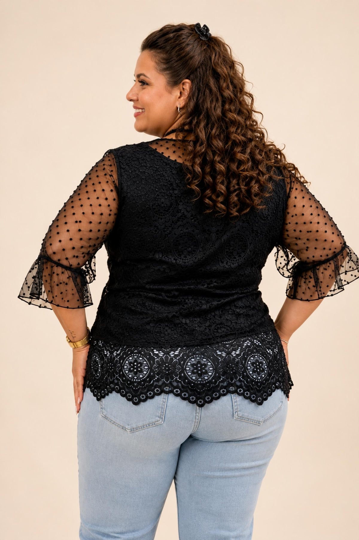 Haut Rosarinha Taille 50 à 56 - Santa Mode - vue 2