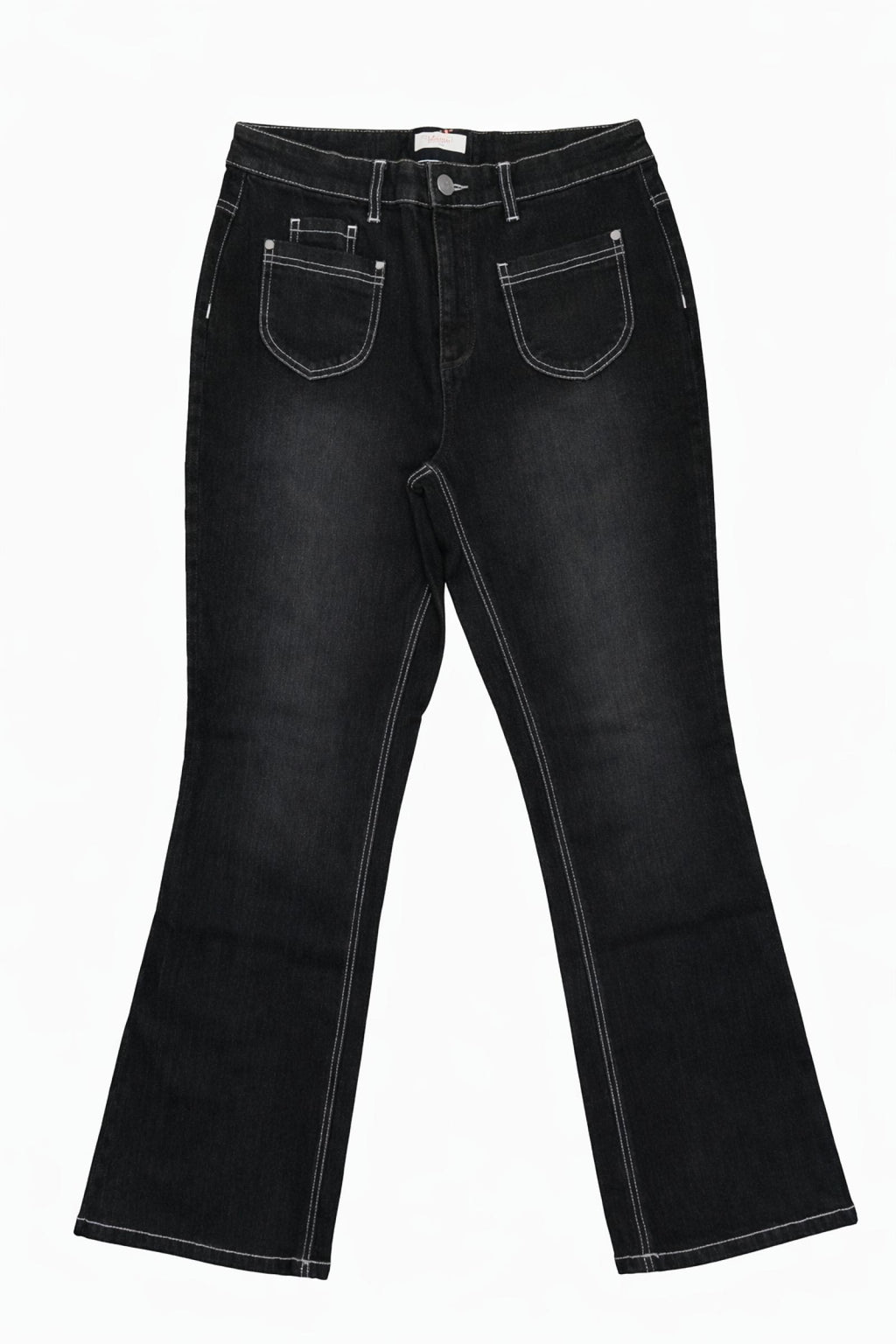 Jean Lara Noir Taille 48 - vue 3