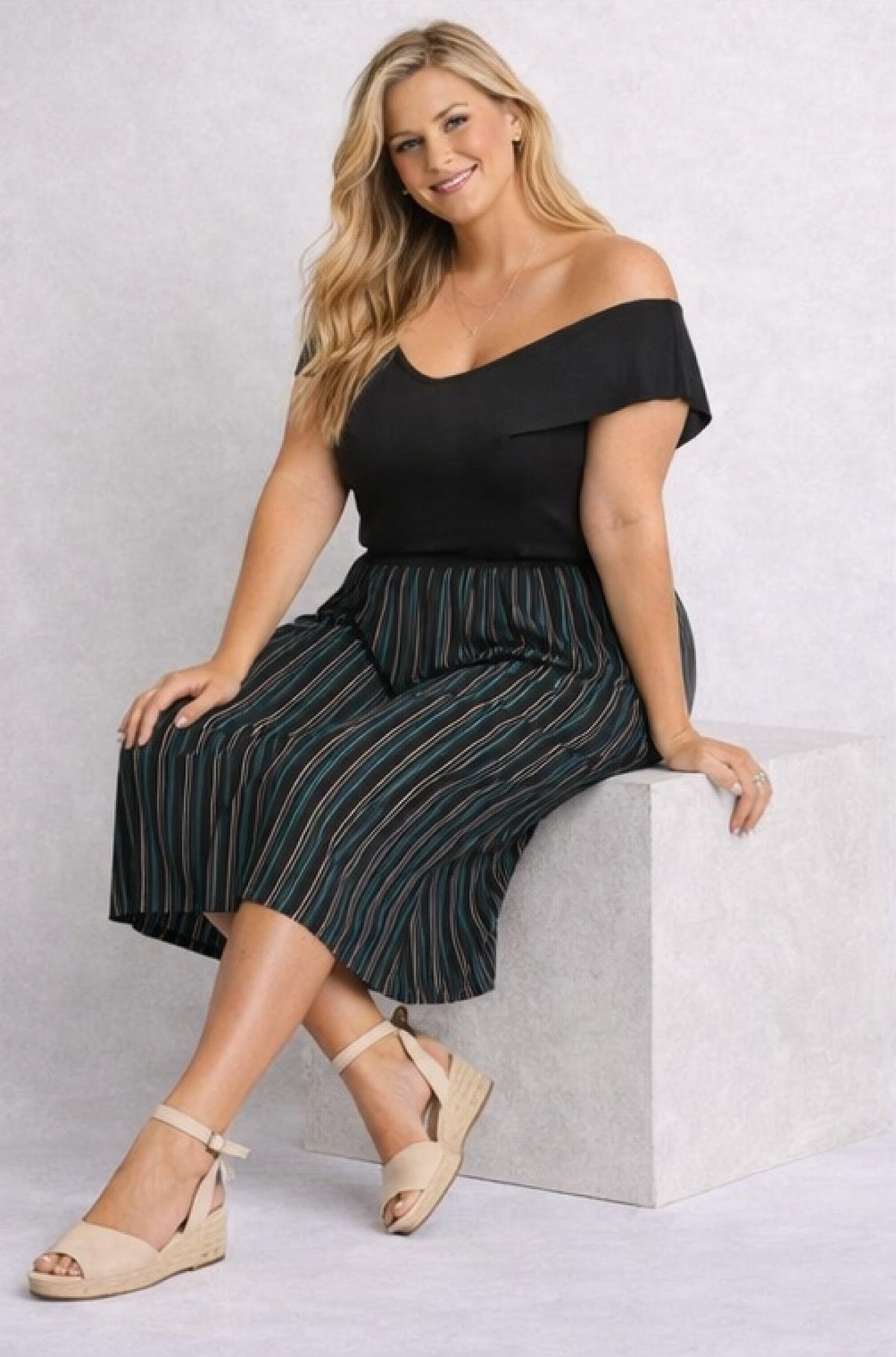 Jupe Talia Sheego Taille 54 - vue 3