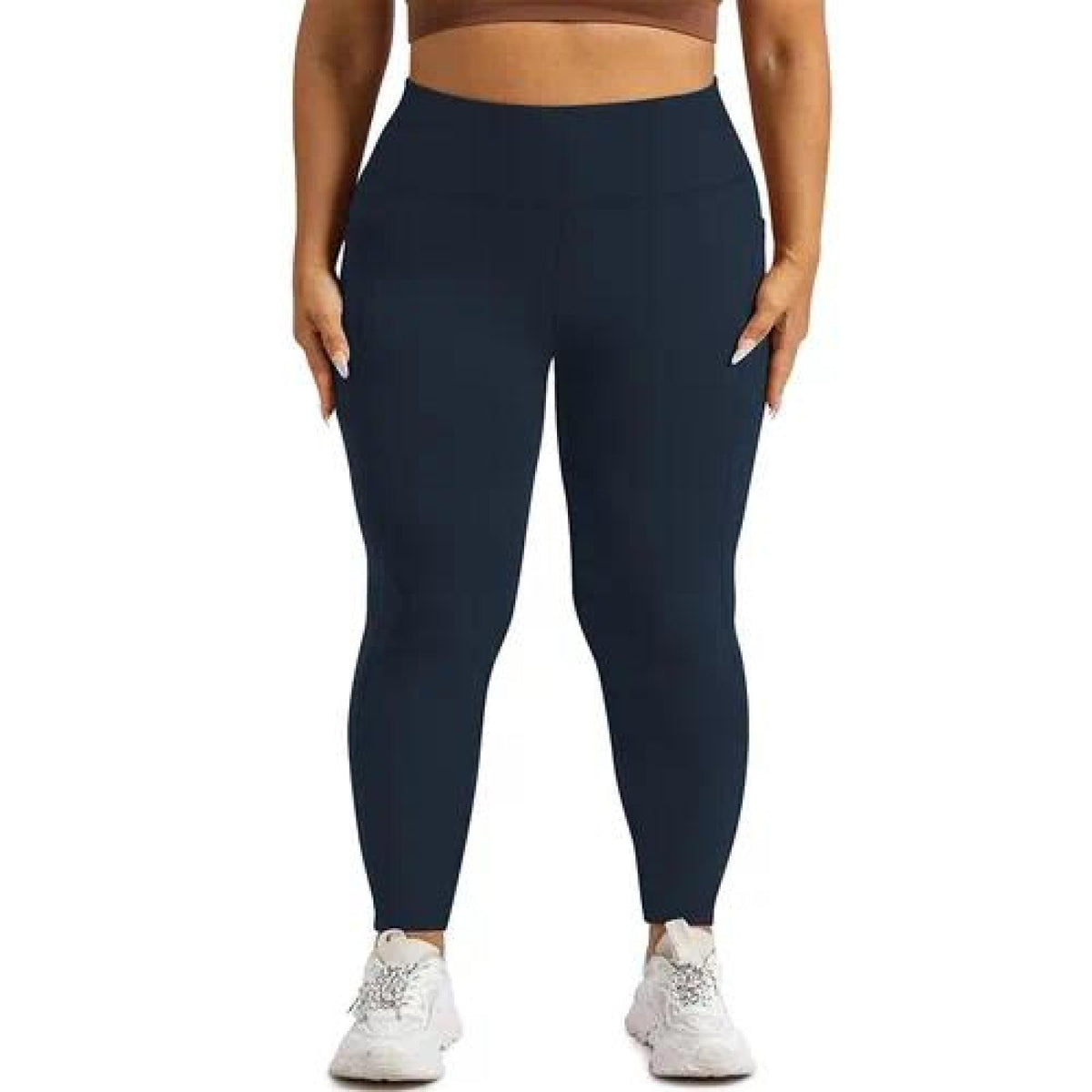 Legging femme gainant marine Modèle Mona - vue 2