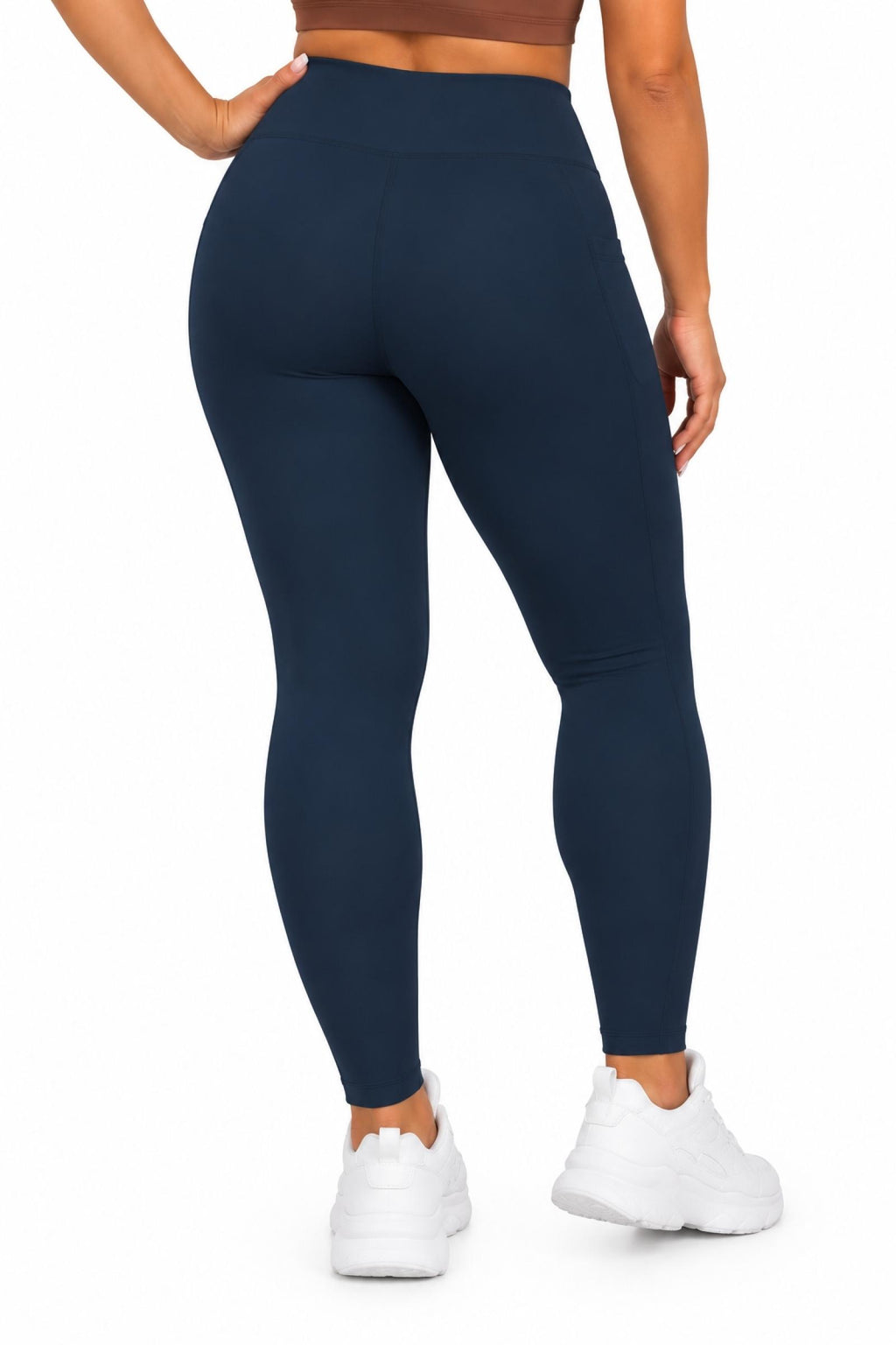 Legging femme gainant marine Modèle Mona - vue 4