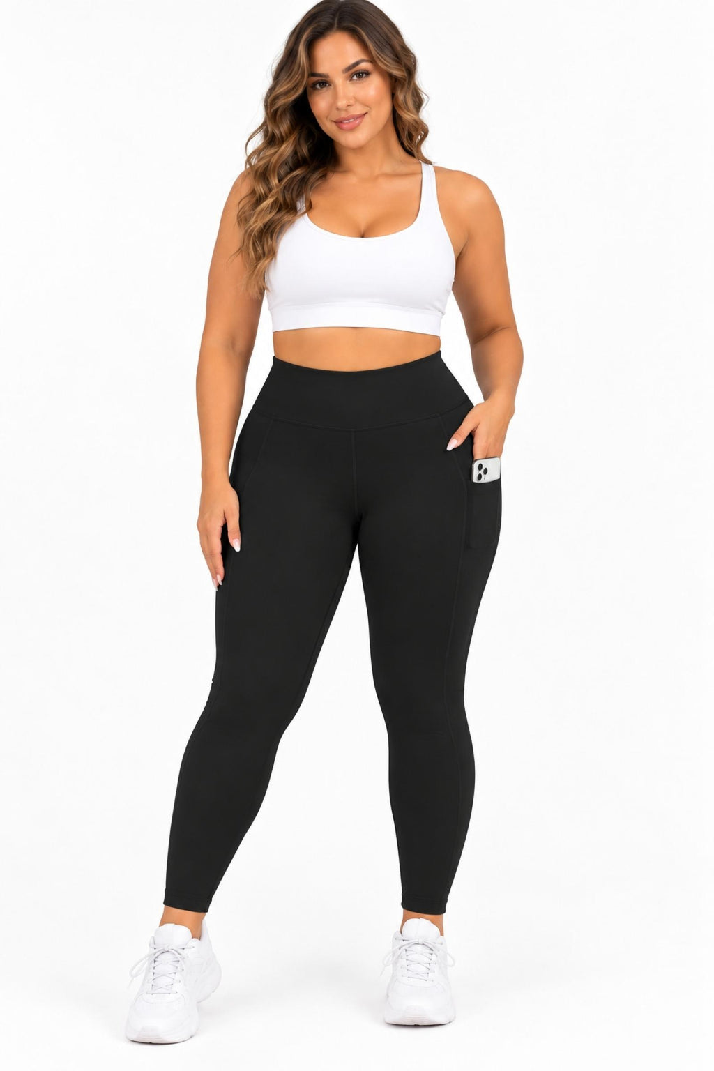 Legging femme gainant noir Modèle Mona