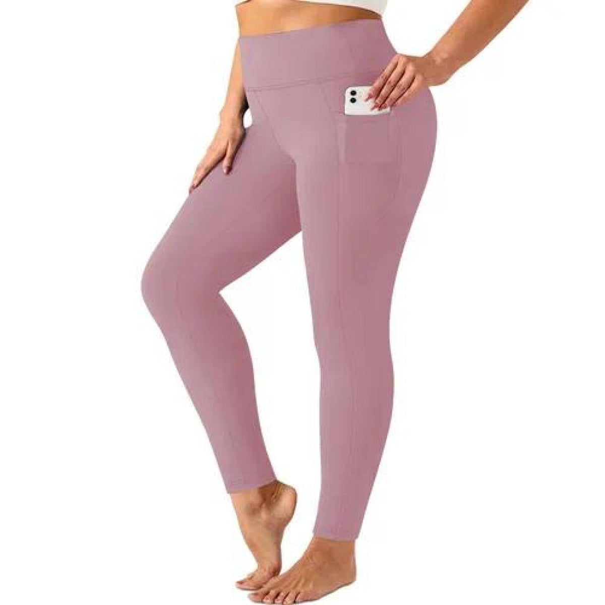 Legging femme gainant vieux rose Modèle Mona - vue 2