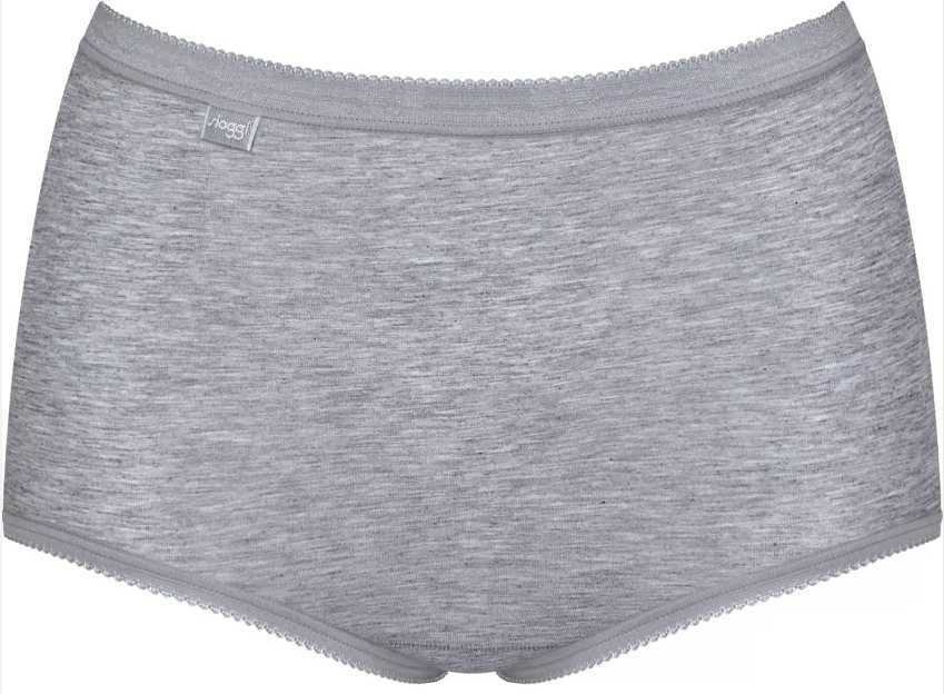Lot de 3 Culottes Sloggi Basic Maxi T46 au 60 (blanc, gris, noir) - vue 4