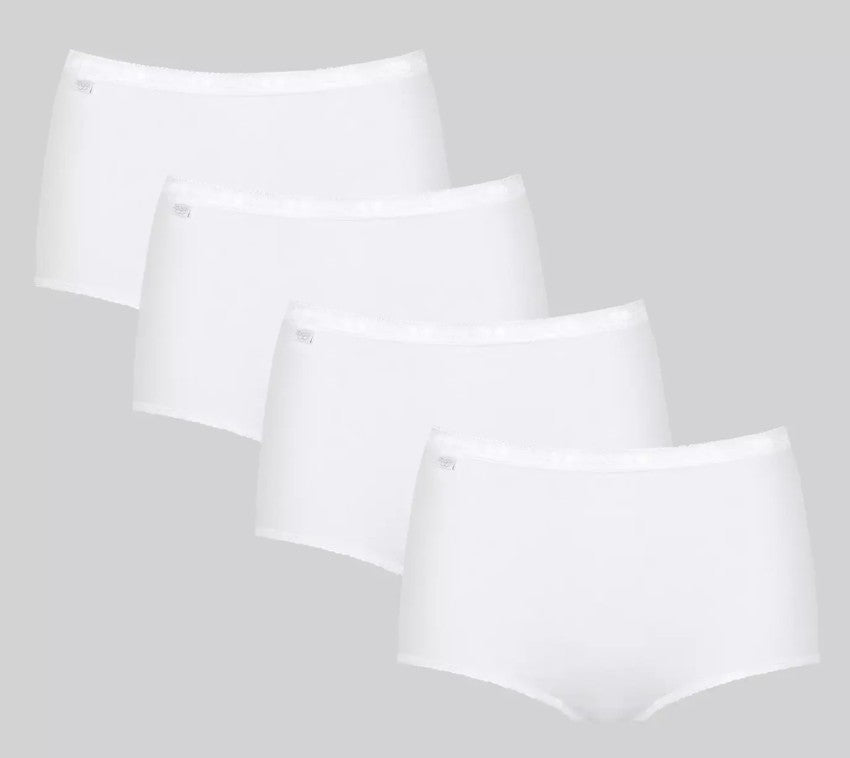 Lot de 4 Culottes Sloggi Basic Maxi (T44 au 60) - vue 2