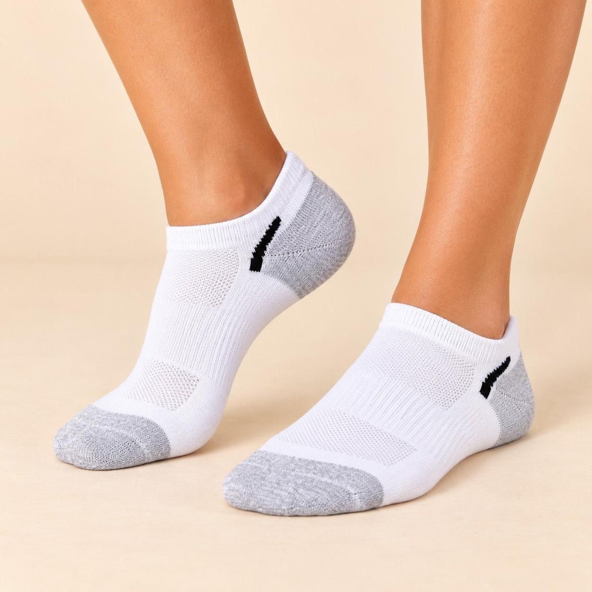 Lot de 6 paires de chaussettes courtes DIM Sport Modèle Active - vue 3