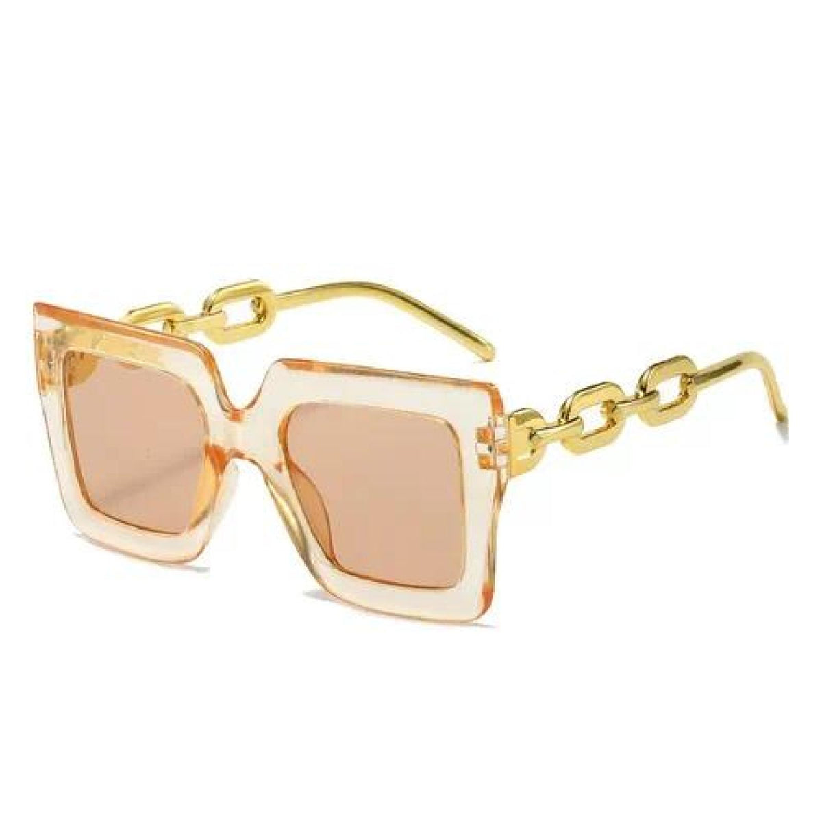 Lunettes Carrées Nude Gold - Santa Mode - vue 2