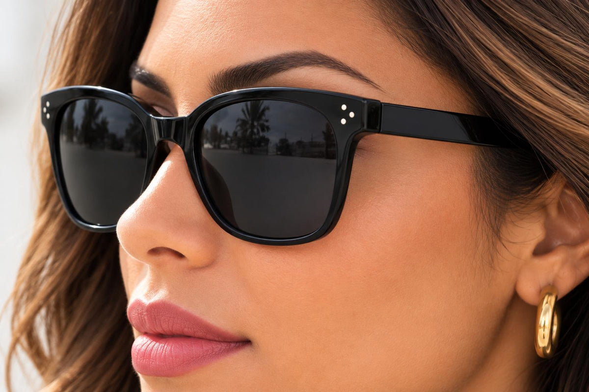 Lunettes de soleil Cat Eye Bella - Santa Mode - vue 4