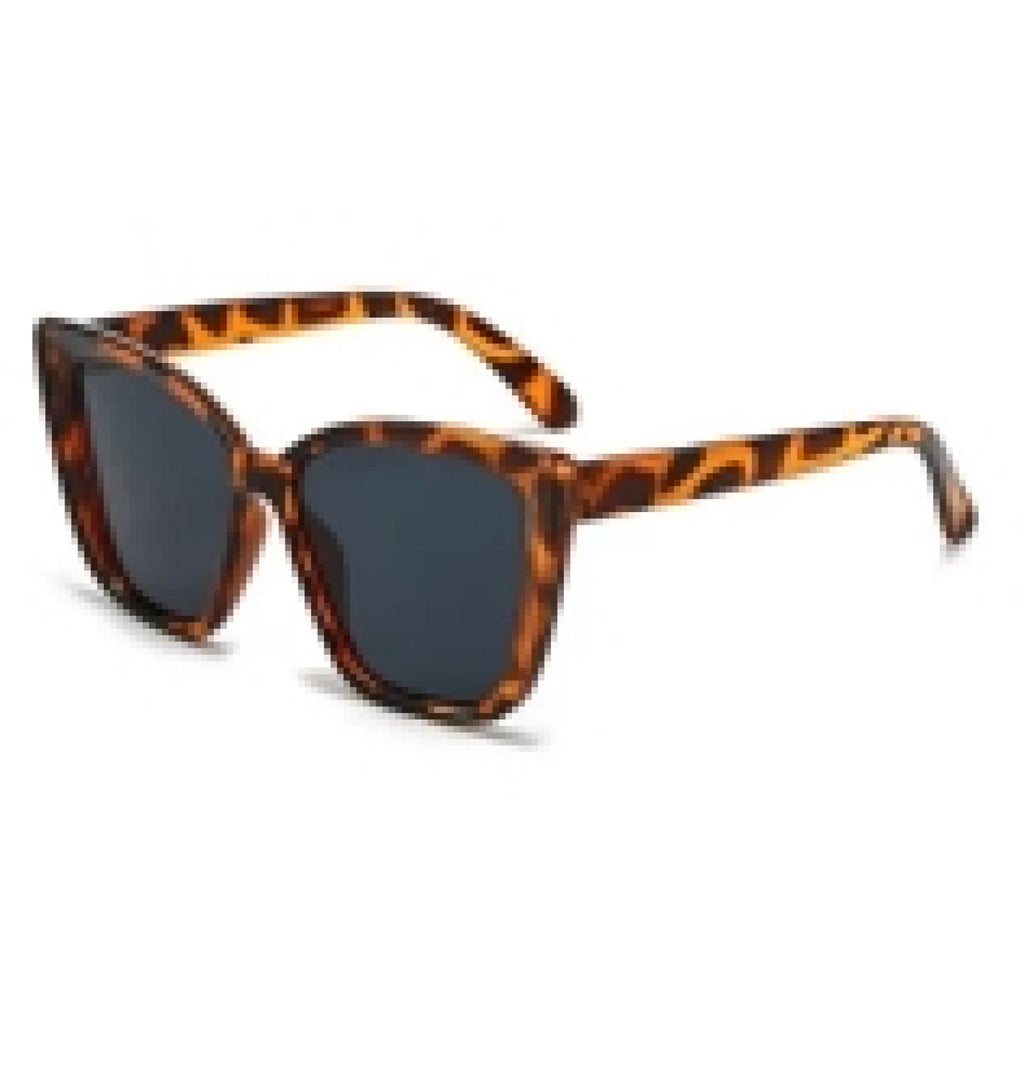 Lunettes de soleil Iconic écaille marron - Santa Mode