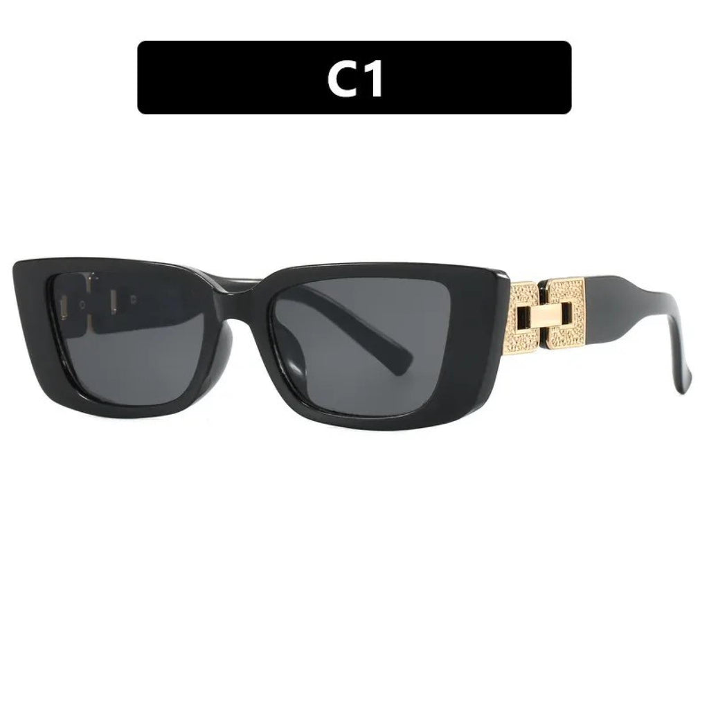 Lunettes de soleil Signature Noires Modèle Venise - vue 2