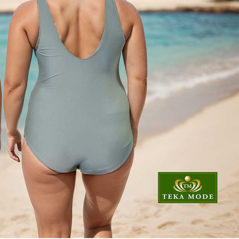 Maillot une pièce grandes tailles sculptant Modèle Anse - vue 3