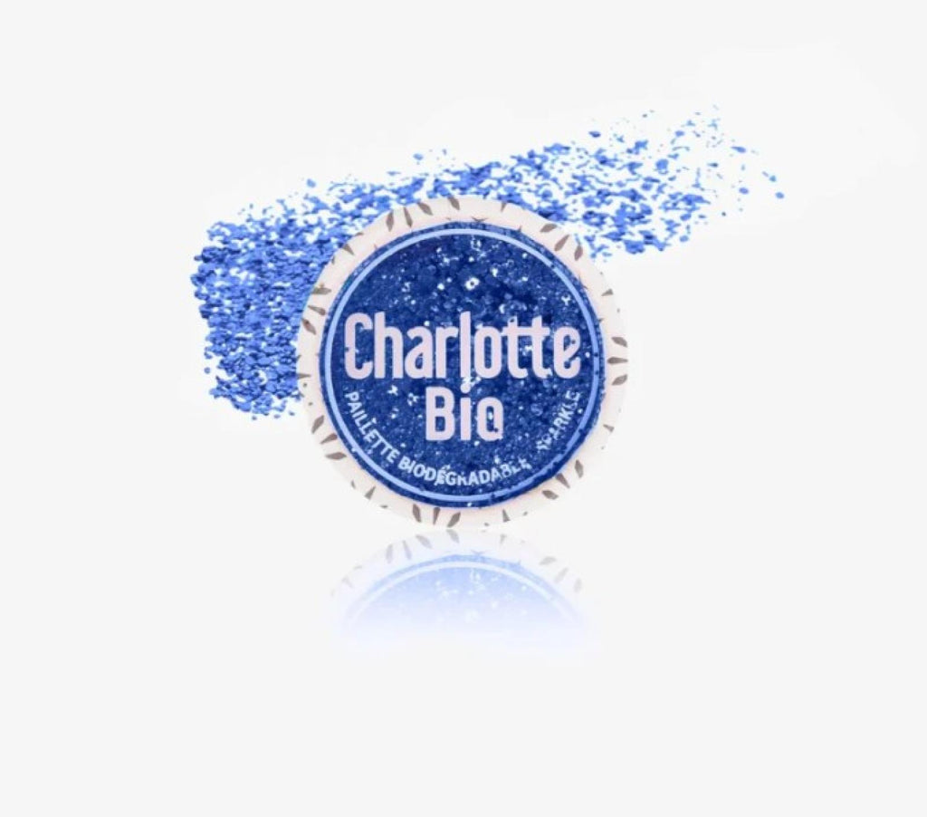 Paillettes Bleues Visage et corps CHARLOTTE BIO
