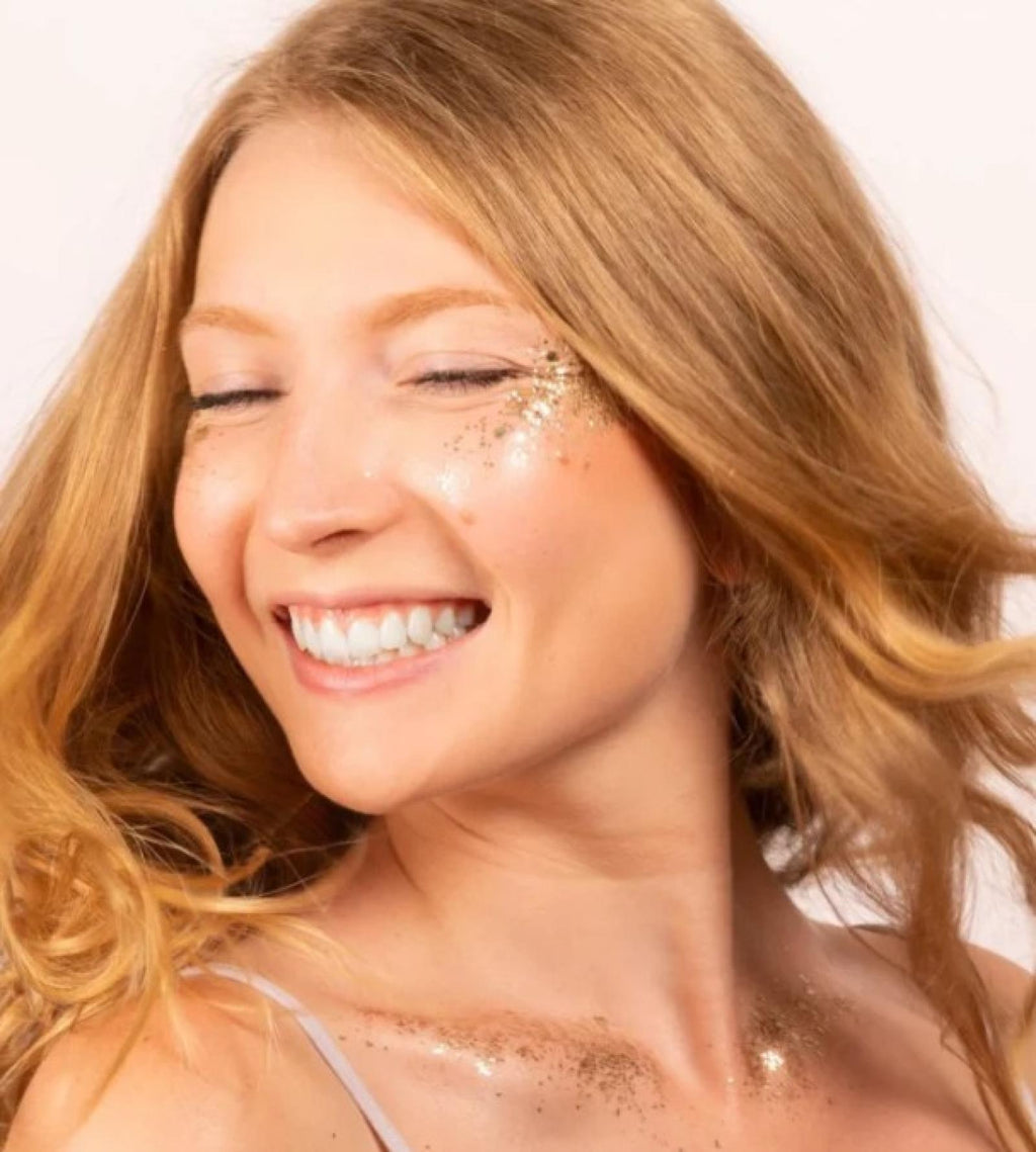 Paillettes Dorées Visage et corps CHARLOTTE BIO - vue 2