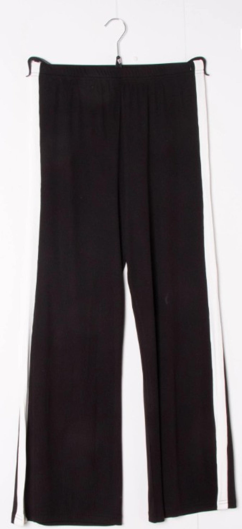 Pantalon femme grandes tailles côtelé bande contrastante Modèle Éclat - vue 5