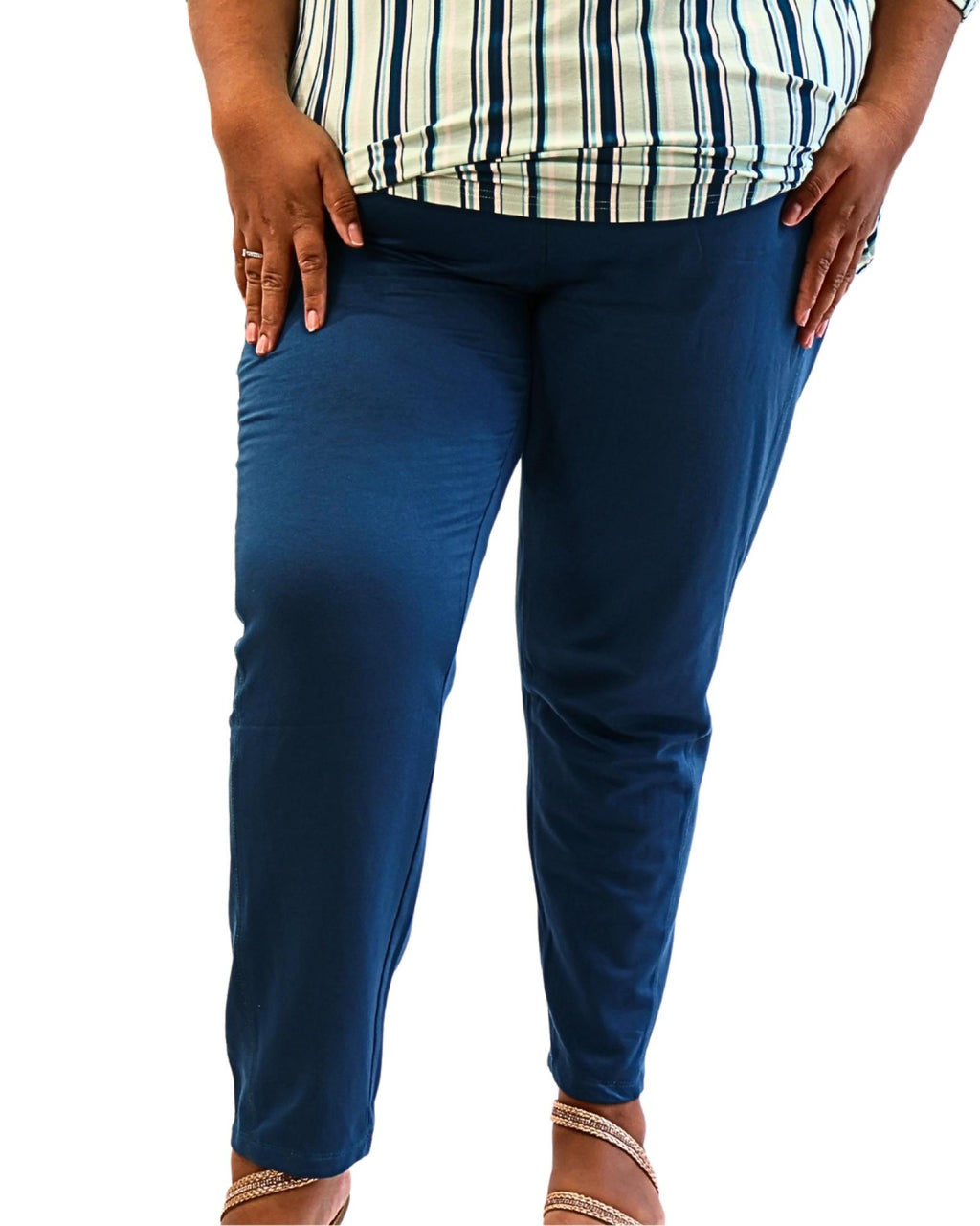 Pantalon femme grandes tailles droit Modèle Lily - Sheego