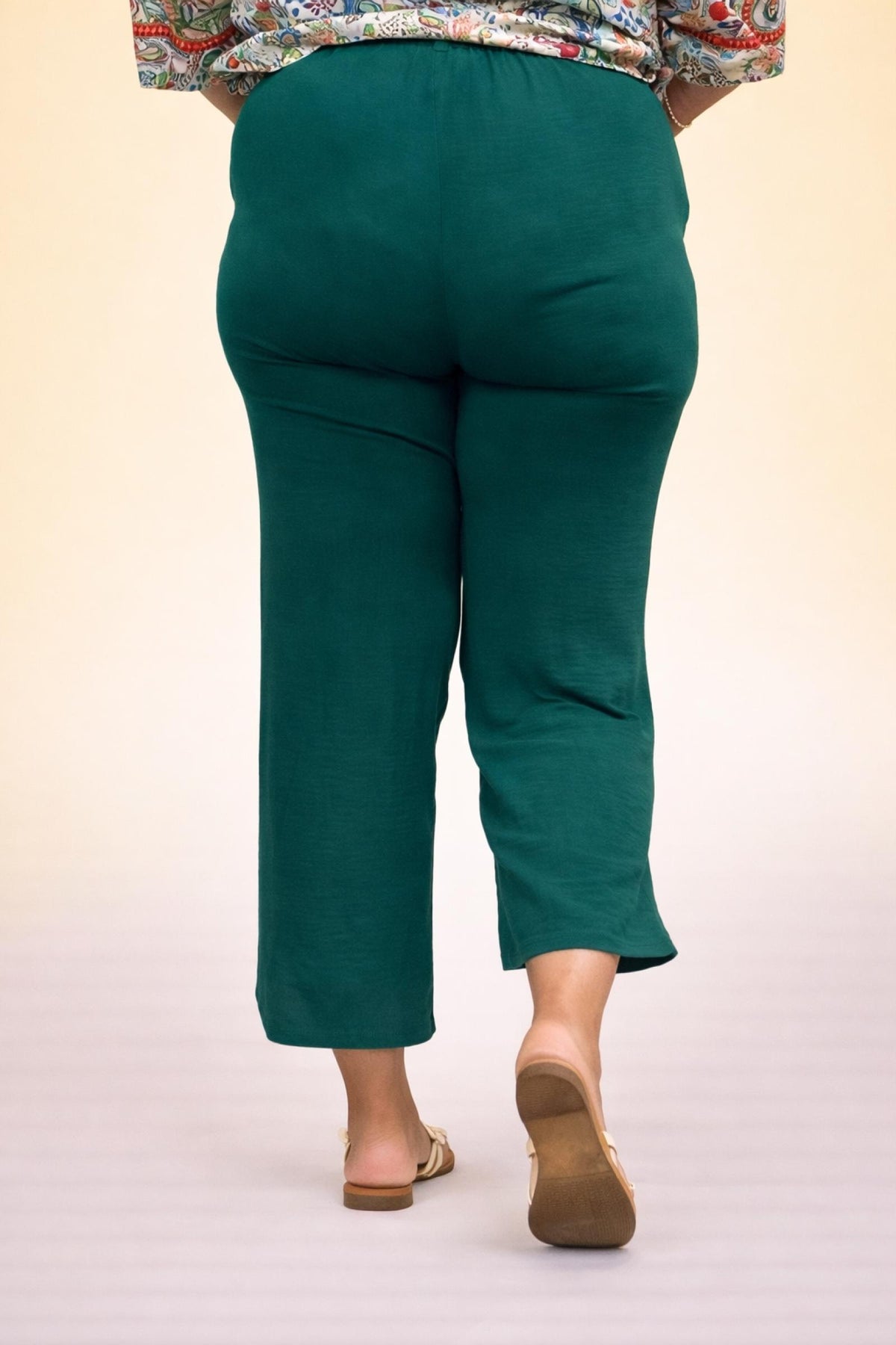 Pantalon Relax Vert du 46 au 56 - vue 2
