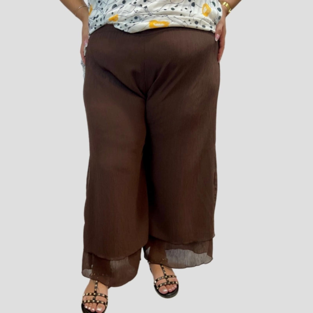 Pantalon Sélène Choco du 54 au 60